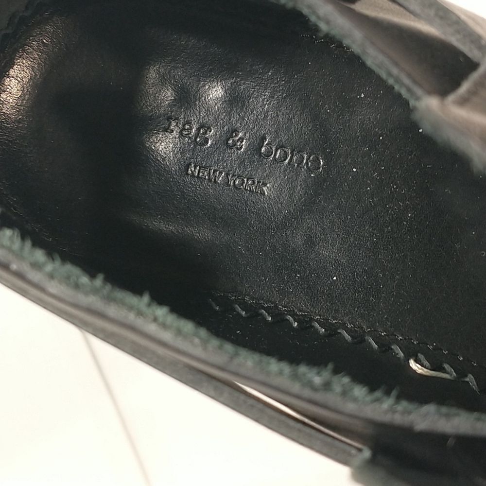 Rag & Bone Sullivan Ankle Bootie Boot Shoes Black… - image 5